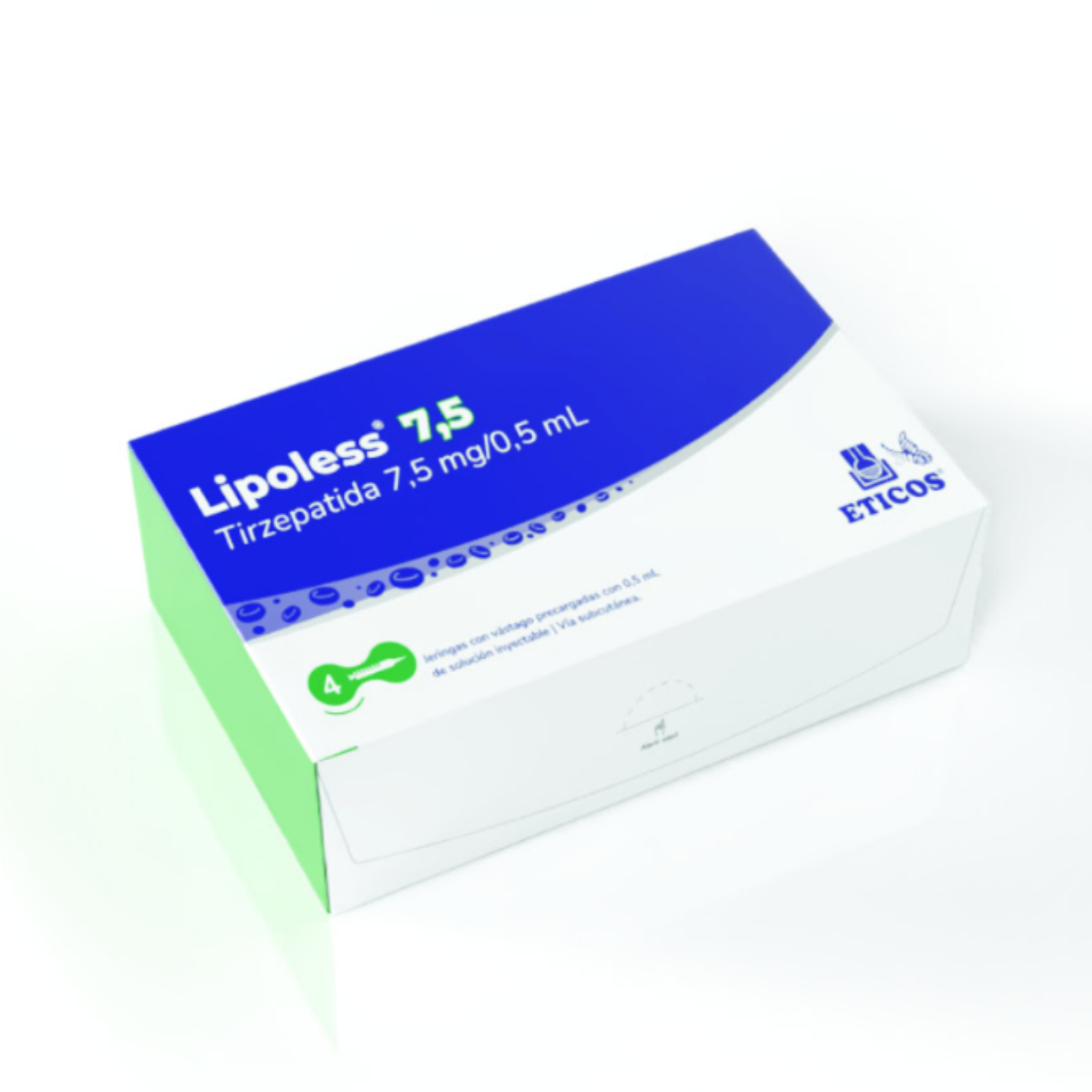 3 caixas Lipoless 7,5mgSERINGA